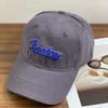 Gorra de béisbol de estilo japonés y coreano con bordado de la letra B, moda casual para combinar con todo, estilo urbano, top suave, visera, gorra de béisbol, sombrero para pareja, Nuevo
