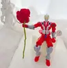 Decoración de Pastel Celebridad Cibernética Superman Transfigurador Propuesta de Pareja Enchufe de Rosa Altman Accesorios de Cumpleaños para Niños