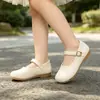Zapatos versátiles de cuero para niñas 2026 Otoño Nuevas Llegadas Zapatos Infantiles Zapatos Individuales para Bebé Moda Retro Suela Suave Zapatos de Princesa