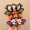 Halloween Hairpin Dress-up Chapéu de Natal Bonito Headwear Feminino 2024 Novo Engraçado Hairpin Criativo Acessórios de Cabelo Foto