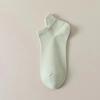 Calcetines para Mujer con Puños en Forma de Oreja, Negros y Blancos, Antideslizantes, No se Resbalan, Calcetines tobilleros para Mujer de Primavera y Verano, Empaquetados Individualmente, Cada Par con Etiquetas, Lote Mixto