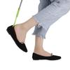 Transfronteiriço Amazon cor lidar com tubo de aço sapato chifre sapato criativo suprimentos chifre de sapato de plástico preguiçoso fabricantes de usuários de sapatos