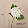 Hortensia artificial hidratante con tacto de flores falsas, ideal para decoración de interiores, salas de estar, bodas y flores suaves. Fabricantes.