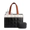 Bolso de mano Tote para mujer Bolso de trabajo acolchado Bolso para portátil Bolso de mano acolchado para viaje