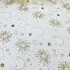 Nuevo Estilo Hada Estrella y Luna Lentejuelas Bordado Malla Lentejuelas Bordado Tela Vestido de Boda Ropa de Escenario