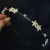 Libro Rojo Pequeño Flor de Resina con Pedrería Hada Estilo Coreano Banda para el Cabello del Bosque Súper Hada Pasador Versátil Borde Delgado Popular Retro Salida