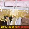 Esencial para Dormitorio Estudiantil: Gancho de Almacenamiento para Ropa sin Taladro, Estante de Cabecera, Estante Multifuncional de Acero al Carbono Montado en Pared Venta al por Mayor