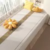 Tapete para Janela de Canto com Filhote de Dachshund, Estilo Antigo Tapete Antiderrapante para Varanda de Quarto Principal, Almofada de Sofá com Formato Especial, Tapete Anti-Arranhão de Gato para Peitoril de Janela