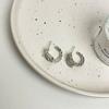Aretes Año Nuevo Serpiente para Mujer de Alta Gama Lujo Ligero Nicho Moda Temperamento Aretes Forma Serpiente Aguja de Plata 925 Aretes Año Nuevo