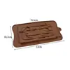 Molde de Silicone para Chocolate Desenho Animado Multiestilo Transfronteiriço Números e Letras Molde de Assar DIY Molde para Fudge Cubo de Gelo