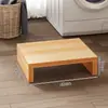 Base para Máquina de Lavar Almofada Elevadora Tijolo Alto Artefato de Elevação Tambor Geladeira Rack de Armazenamento Almofada de Elevação Suporte Alto