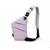 Bolsa de pecho ajustada antirrobo para pistola para hombre Bolso de mano nuevo Bolsa de almacenamiento Mochila con hombro Bolso bandolera Mochila pequeña de viaje para mujer
