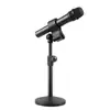 Braçadeira Grande Universal para Microfone Condensador Braçadeira Elástica Gravação Ao Vivo Base de Mesa Acessórios Suporte para Microfone