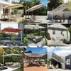 Sombrilla protectora UV para uso exterior comercial en jardines, cafeterías, hoteles de lujo, villas y patios grandes