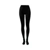 Medias de Seda y Lana Hiladas Finamente para Mujer, Nuevo Estilo de Verano, Transpirables, Delgadas, Ajustadas, Leggings de Color Sólido