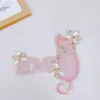 Acessórios Originais do Fabricante Estilo Coreano DIY Letras Gato Laços Acessórios para Roupa Toalha Bordados Enfeites Tridimensionais Apliques de Tecido