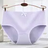 Nuevas Bragas de Cintura Media para Mujer Braguitas Dulces con Lazo para Niña Bragas de Mujer Transpirables Bragas Triángulo Estilo Transfronterizo