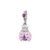2025 Nuevo Panjia Exportación Aleación Corazón Rosa Mariquita Cuentas Pulsera DIY Accesorios Joyería Wholesale