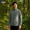Ropa de Protección Solar para Hombre, Verano Moderna Transpirable Ligera Protección UV Exterior Informal Versátil Estilo Pareja Chaqueta para la Piel