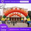Arco Inflável para Abertura de Loja, Cerimônia de Casamento, Castelo do Arco-Íris, Modelo Dragão Duplo, Personalizável com Serviço de Impressão