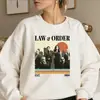 Sudadera Vintage de Ley y Orden: Unidad de Víctimas Especiales, Camiseta de Detective de Elliott Stabler y Olivia Benson