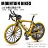 Aleación Transfronteriza 1:8 Simulación Modelo de Bicicleta de Pista de Doble Manillar Coleccionable Juguete Adorno Venta al por Mayor Dropshipping