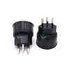 Material de proteção ambiental para PC Plug de conversão de viagem de alemão para suíço Plug de conversão portátil alemão Branco