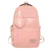 Mochila de Mujer de Moda Estilo Japonés, Mochila Ligera de Gran Capacidad para Viajes, Mochila Escolar Casual Estilo Coreano Ins para Estudiantes de Secundaria y Preparatoria