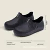 2025 Novo Estilo Japonês Birkenstock Sapatos de Chuva Femininos Slip-on Bico de Feijão Cabeça Grande Sapatos Feios Fofos Retro Preguiçosos Sapatos de Chuva para Exterior