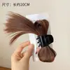 Pinza para el Cabello de Moda con Diseño de Plumero para Mujer, Nuevo Estilo 2024, Pinza de Garra Falsa para Moño de Cabello para la Parte Posterior de la Cabeza, Accesorio para el Cabello