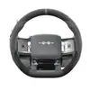 Novo Modelo 2025 Fangchengbao 5 Titânio 3/7 Leopardo 8 Capa de Volante, Couro Camurça, Antiderrapante de Inverno Ultra-Fina Capa Especial para Guidão