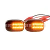 Para Toyota Corolla RAV4 Camry Lexus luz amarilla luz de flujo de agua LED Luz lateral de guardabarros intermitente lateral