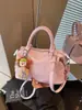 Bolsa Boston de Design de Nicho Feminina 2026 Nova Bolsa de Mão de Alto Padrão para o Trabalho Bolsa de Ombro Único Transversal Bolsa Almofada