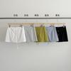 Cortina de peido EVERTRUE feminina primavera 2025, novo estilo coreano, algodão, cadarço, solto, cintura alta, acessórios 63876