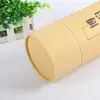 Venta al por mayor de fábrica latas de papel de almidón de raíz de loto embalaje gran cantidad entrega oportuna embalaje de tubo de papel