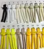 Corda Colorida Revestida com Núcleo Corda Redonda de Poliéster Bolsa Corda Corda para Roupas Corda para Bolso de Calça Corda para Chapéu Corda de 32 Fios