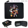 Cartera con Cremallera Perimetral de Dragon Ball Estampado de Animación Estudiante Hombres y Mujeres PU Corta Portátil Cartera para Tarjetas Billetera para Monedas