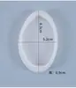 Molde de Resina de Cristal DIY Amapola Colgante Adorno de Limón Joyería Hecha a Mano Decoración Colgante Molde de Silicona con Superficie de Espejo