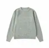 Yidao Vintage 2026 Coleção Outono Nova: Suéter Tricot Gola Redonda Cor Sólida Retrô, Suéter Casual de Base Masculino com Caimento Solto