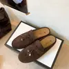 Perezosas 2026 otoño para commuting borla slip-on gamuza casual retro media zapatilla con nudo de cuerda para uso exterior
