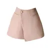 Shorts de Mujer Estilo Chanel Traje de Verano 2026 Pantalones Falda de Corte A Cintura Alta Pantalones de Pierna Ancha Pantalones Cortos Botonados Falda para Mujer