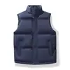 Chaleco de Algodón para Hombre Otoño e Invierno Engrosado Tallas Grandes Sin Mangas Chaqueta de Algodón Cuello Alto Holgado Ropa Exterior Juvenil Abrigo de Algodón Cálido