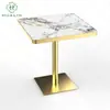 Mesa de Comedor Gruesa de Pizarra Anti-quemaduras y Resistente a Altas Temperaturas, Patrón de Mármol Natural de Lujo Ligero, Modelo Rectangular para Villas y Hoteles