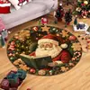 Amazon Nuevo Navidad 3D Visual Felpudo Sala de Estar Sofá Decoración Atmósfera Festiva Alfombra Dropshipping