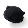 Novo chapéu de melão da moda outono e inverno para homens e mulheres, chapéu de orelha estilo western fofo, chapéu de viagem à prova de sol, chapéu quente de Yupi