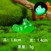Decoración Luminosa de Animales Creativos Transfronteriza Oruga Planta en Maceta Micro Paisaje Decoración Resina Adorno DIY Figura Pequeña
