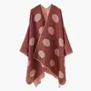 Chal estampado superventas transfronterizo, chal cálido de invierno de alta gama, manta suave para siesta en la oficina, versátil