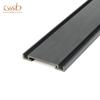 Perfil de extrusión de PVC riel guía de plástico estante de supermercado ranura guía de reposición automática procesamiento de ranura ding hecho ding hecho