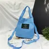 Bolsa de Lona para Mujer al por Mayor, Nueva para Primavera y Verano, Bolso de Mano, Bolso Cruzado para Hombro, Color Caramelo, Cartera para Teléfono Móvil y Monedas