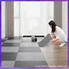 Alfombra Adhesiva Cuadrada para Empalmar para Sala de Estar, Resistente a Manchas y Fácil de Cuidar, Alfombrilla Comercial de Área Grande para Oficina